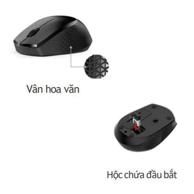 Chuột không dây chống ồn Genius NX-8000S3